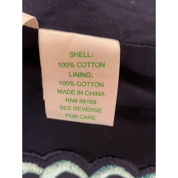 Lilly Pulitzer Delia Scalloped Hem Shells Shift Dress Size 10 - Picture 9 of 10